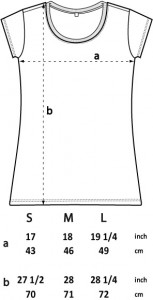 ladies scoop neck T-shirt
